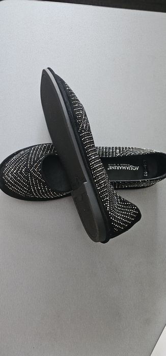 Кожени балеринки