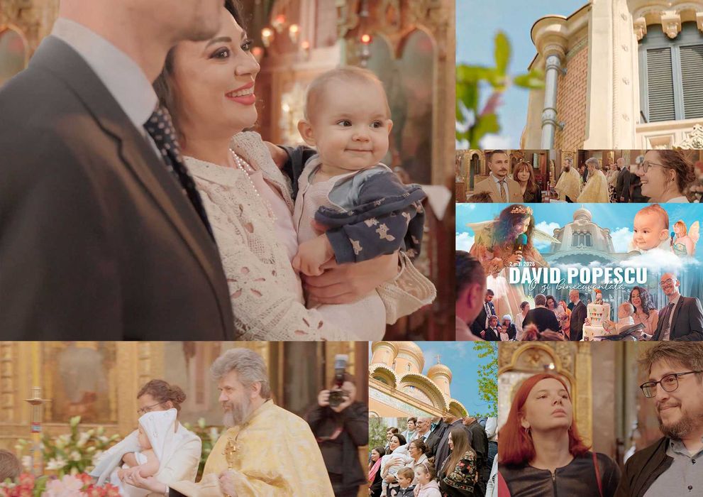 Producție video botez / nuntă | Servicii foto-video-grafică evenimente