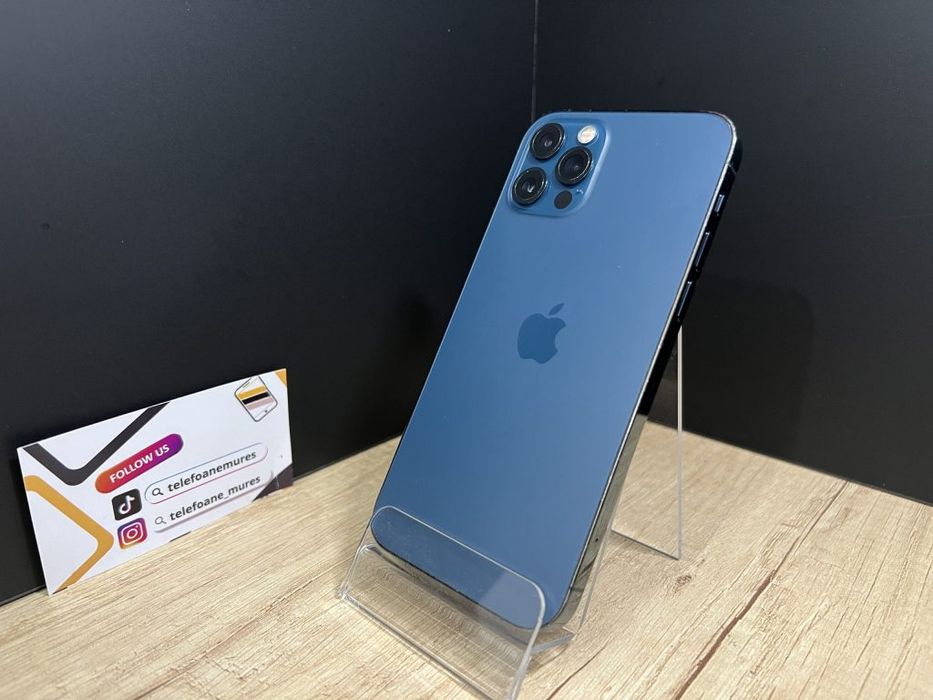 iPhone 12 Pro 128Gb Pacific Blue Second-Hand Satisfăcător 3 ani garanț