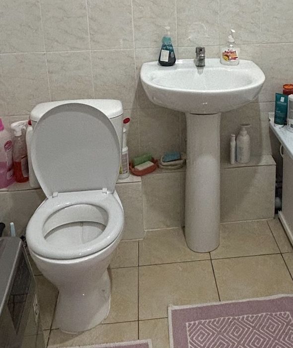 Раковина и унитаз