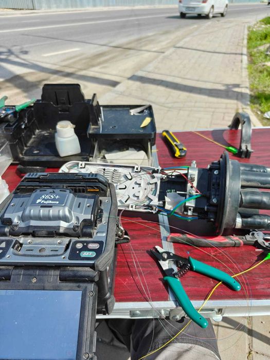 ВОЛС | Интернет | Камера орнату | Сварка оптики