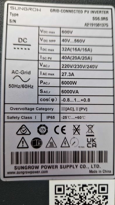 Invertor 6 kw aproape nou