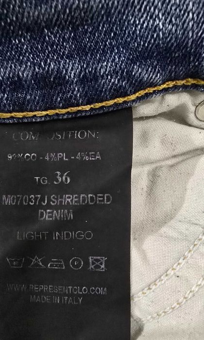 Represent W/34-мъжки дънки (х-263)