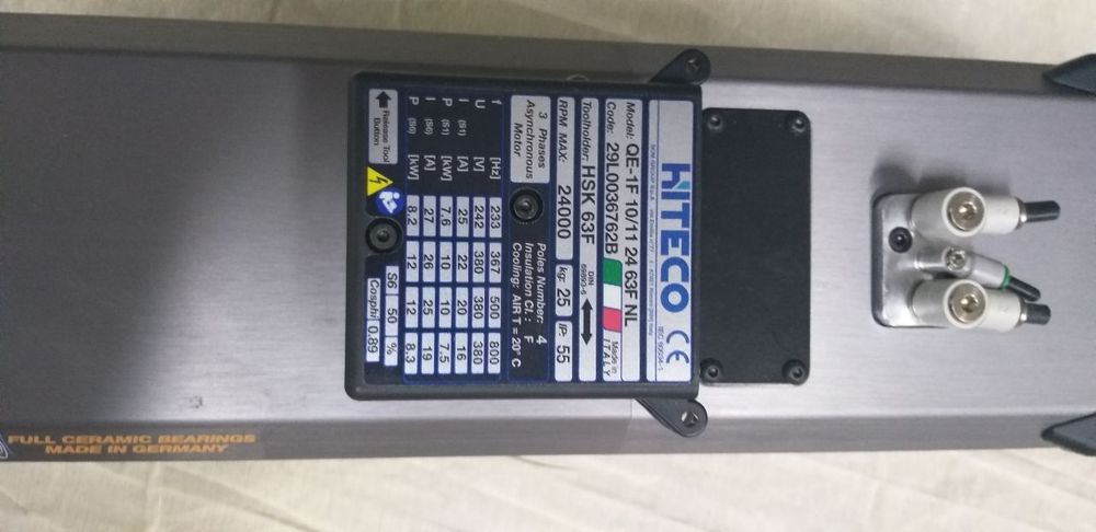 Электро двигатель. Шпиндель. Новая. Германия-Италия. 10 кВт.