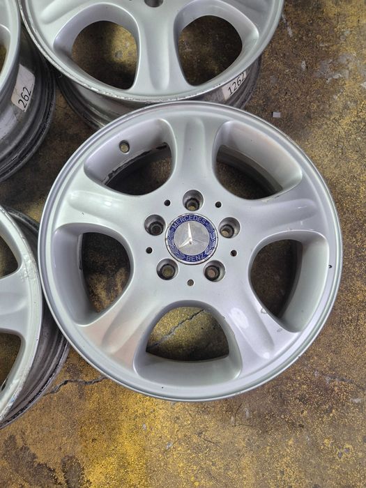 4 Jante Aliaj 5x112 16'' OEM Mercedes Vaneo W414 / A-Class / B-Class 5.5J ET 42 ! SUPER PRET !