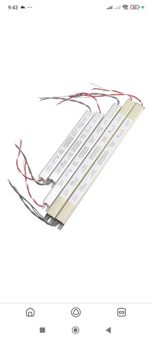 Блок питания для светодиодных лент 24 V 36 W