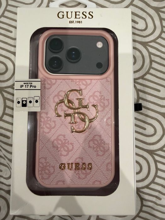 Guess калъф за iPhone 17 pro ЧИСТО НОВ!