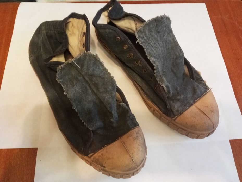 Обувь советской эпохи.