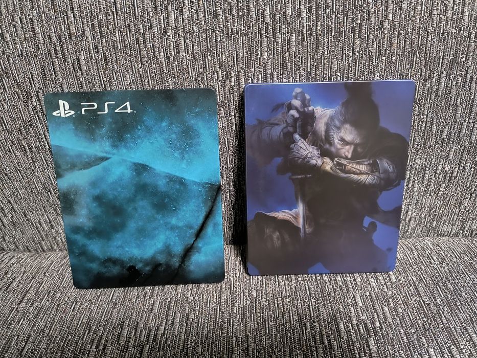 Witcher 3, Sekiro, Until Down, Elden Ring steelbook,метални кутии PS4