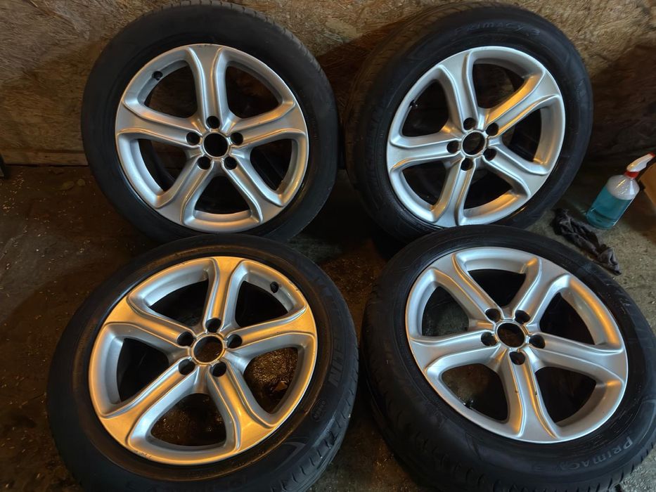Jante + Cauciucuri  Audi A4 B8 din Aliaj 17 inch