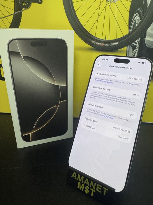 Iphone 16 pro max 512Gb Garantie 90 zile!
