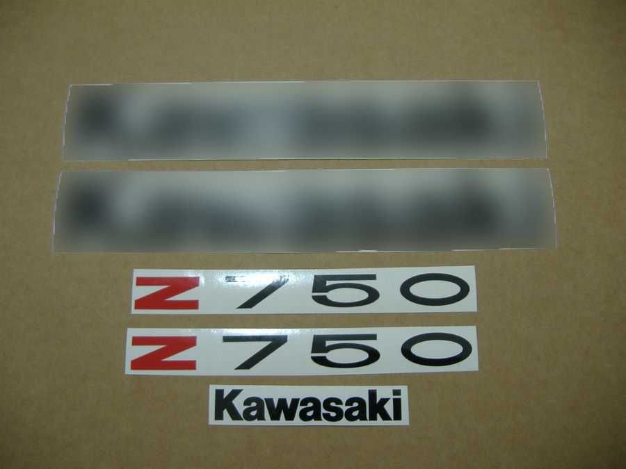 Стикери Kawasaki Z750 2004г-2012г лепенки комплект кавазаки z 750 750s