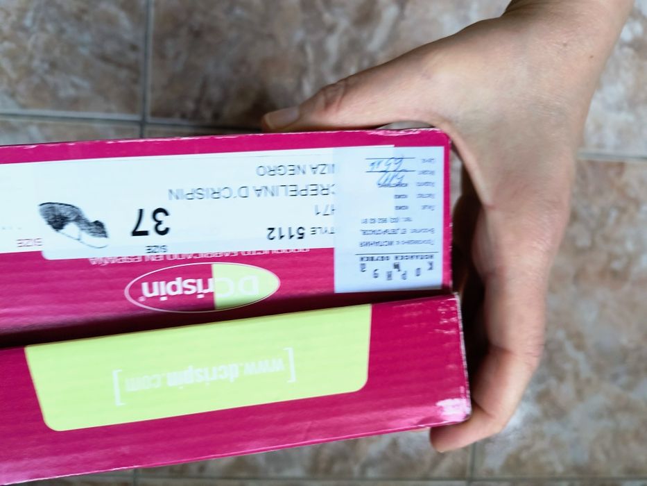 Сандали черни дамски, 37 номер