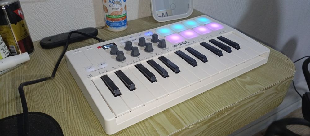 миди клавиатура M-vave smk25