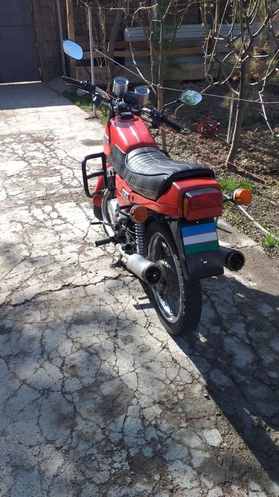 Ява 350 6v двигатель, 12v зажигания