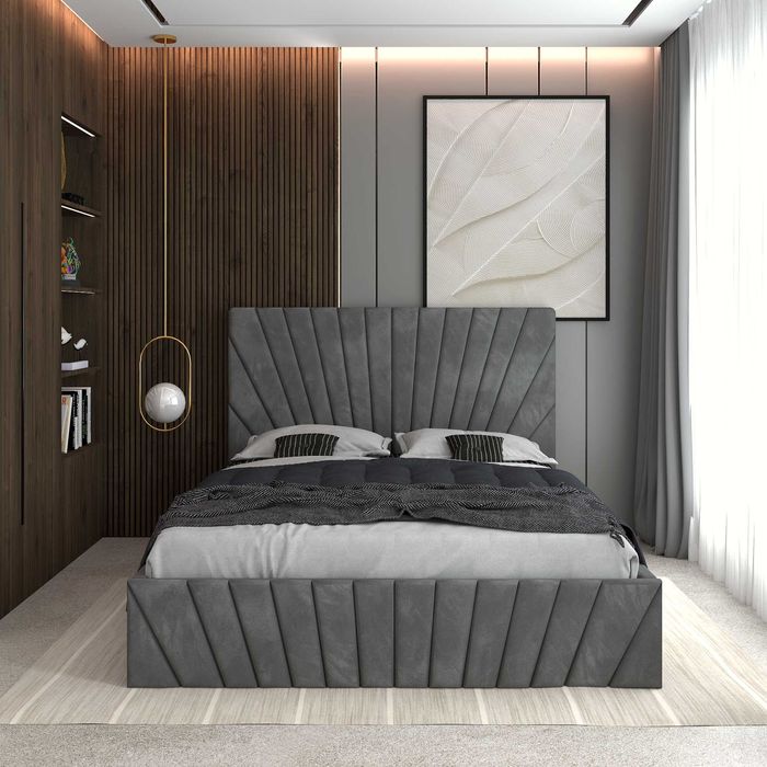 Pat tapițat Okafor, toate dimensiunille disponibile si toate culorile