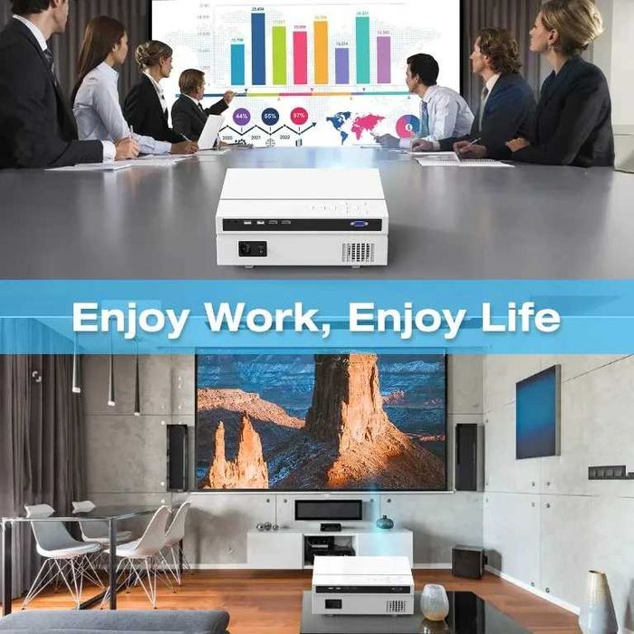 Проектор TOPVISION T26L, 300", Native 1080P, 6500 Lux, 150 000 часа