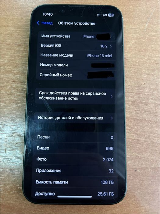 iPhone 13 mini с гарантией