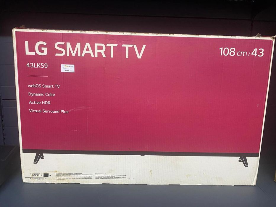 Televizor LED Smart LG, 108 cm, 43LK5900PLA, Full HD, Clasa A+ -N2-