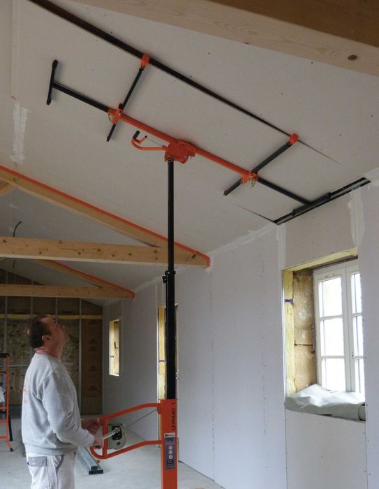 Професионален повдигач за гипсокартон LEVPANO I, 4.50 м, 75 кг