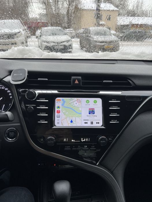 CarPlay на Camry 70 prestige elegance
