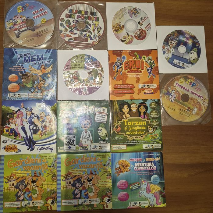 Ocazie Activitati Jocuri educative pentru  copii 14  CD-uri
