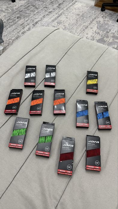 Шнурки с пропиткой для Коньков