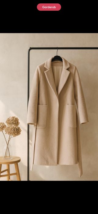 Женское пальто длинное