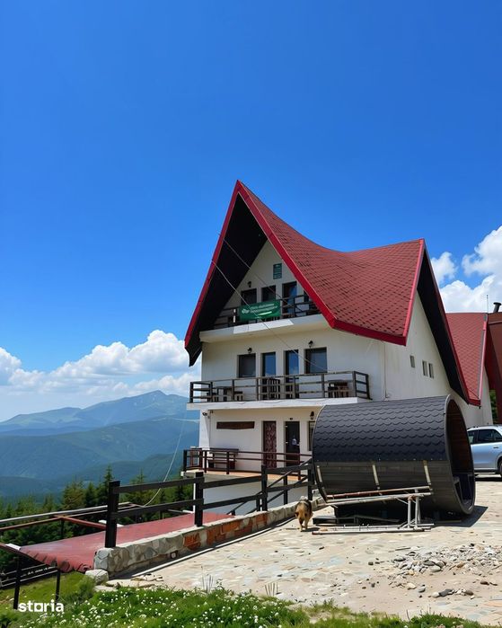 Pensiune functionala cu restaurant, 17 camere, langa  partie in Ranca