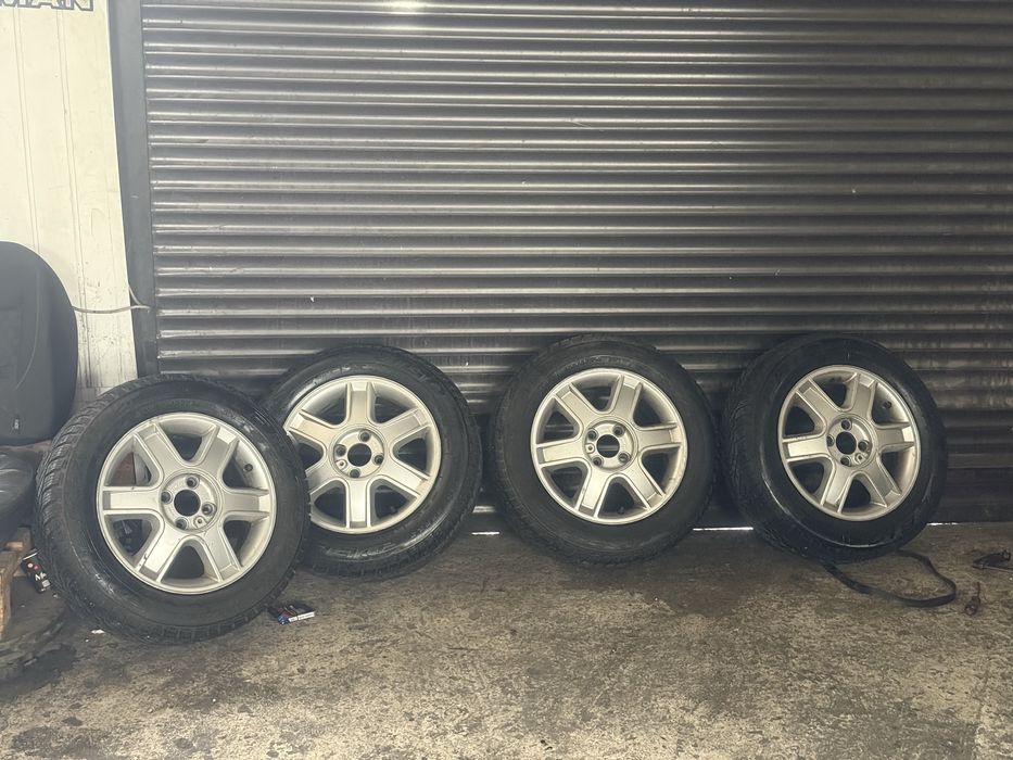 Jante 4x100 r 15 model sinaia cu anvelope iarna debica frigo 2