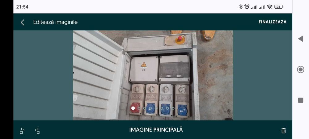 Tablou organizare santier