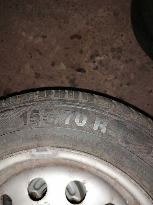 Летни гуми с джантите 13 цола за FORD FIESTA 4+1 броя