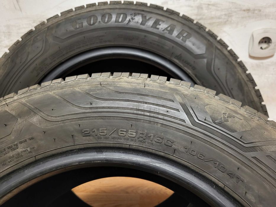 215/65/16C Goodyear DOT5024 / бус всесезонни гуми гуми