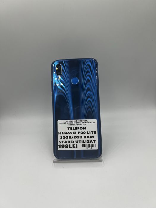 Huawei P20 Lite 32 Gb / 2 Gb Ram / Garantie / #57713 Lucky Gold Colentina