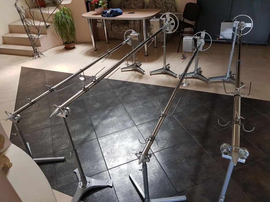 Rotisor protap electric 12/220V inox pt purcei miei pui berbecut vitel