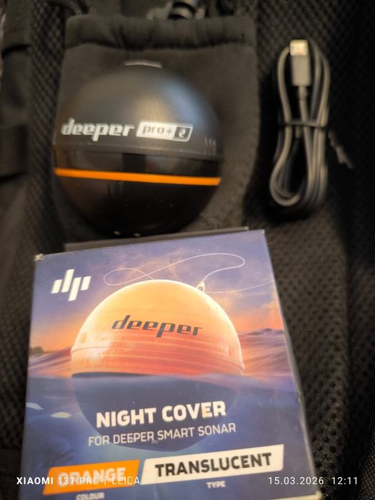 Deeper pro +2 și Garmin striker plus 4