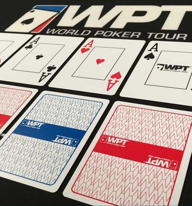 Официальные карты WPT (100% plastic) Карты для покера