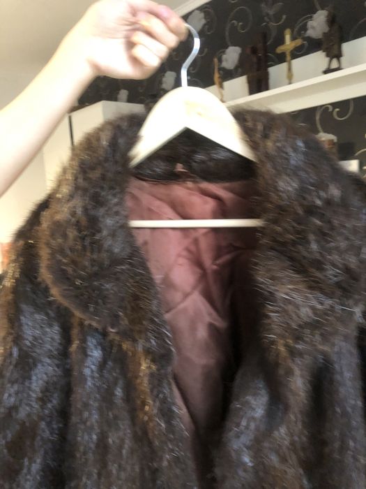 Blana de castor de femei, naturala