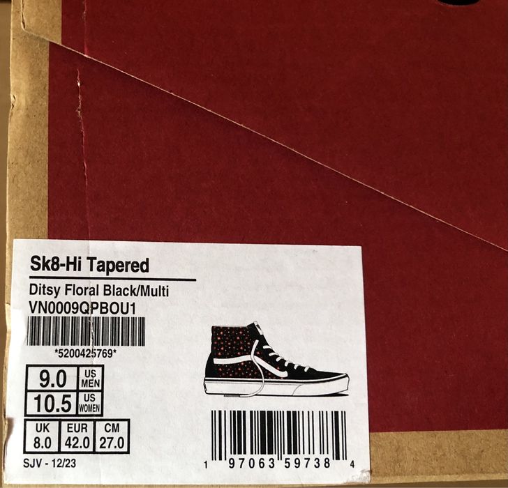 Vans Sk8-Hi ОРИГИНАЛНИ мъжки кецове - 42/27