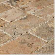 Pavaj exterior din piatra travertin