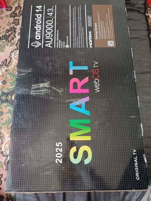 LG smart tv yangi ochilmagan