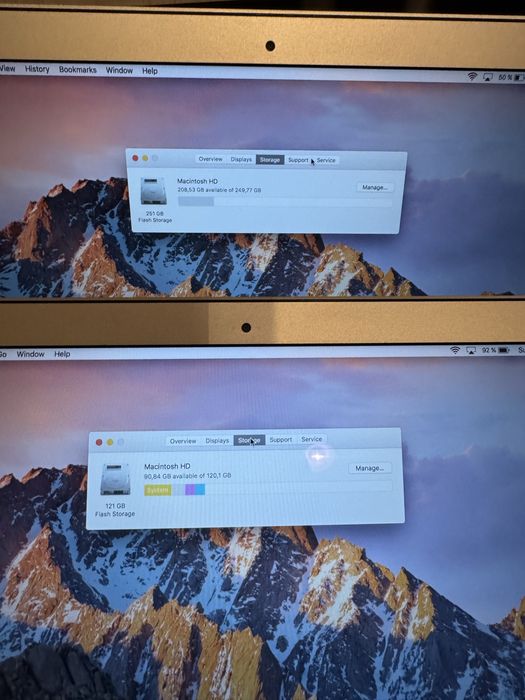 Laptopuri Macbook air de 11 si 13 inch