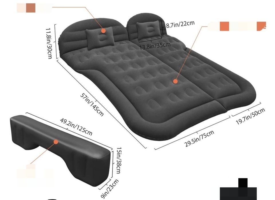 Saltea gonflabila auto