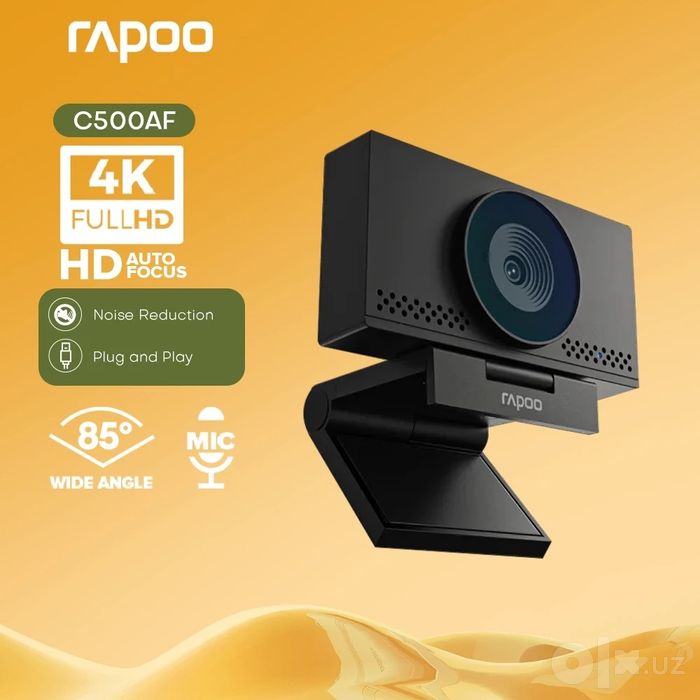 # Web Camera Rapoo C260 C280 C500AF Веб Камера 4K FullHD 1080p 60fps