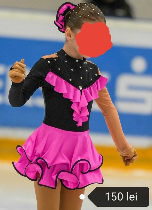 Rochite patinaj artistic pentru concurs. Varsta 5-7 ani