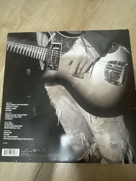 Nirvana пластника, винил