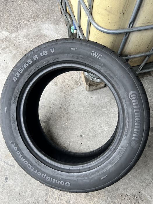 2 anvelope vara 235/55/18 , Continental , 5.5 mm