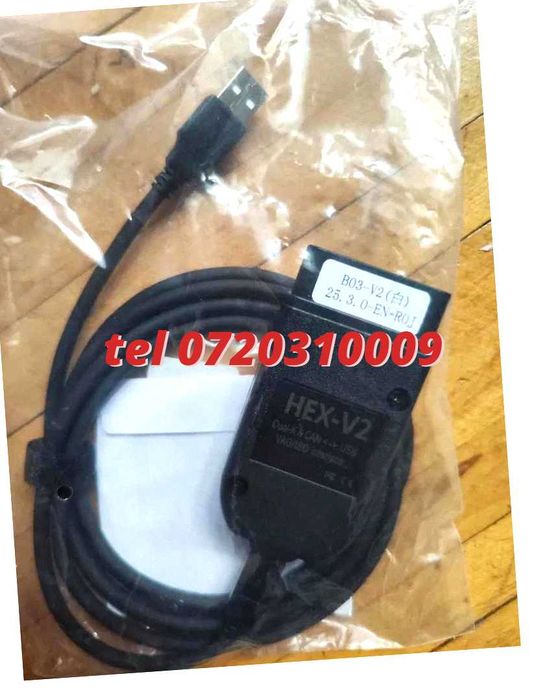 Interfata Diagnoza Vcds Hexv2 Pentru Volkswagen Audi Skoda Si Seat
