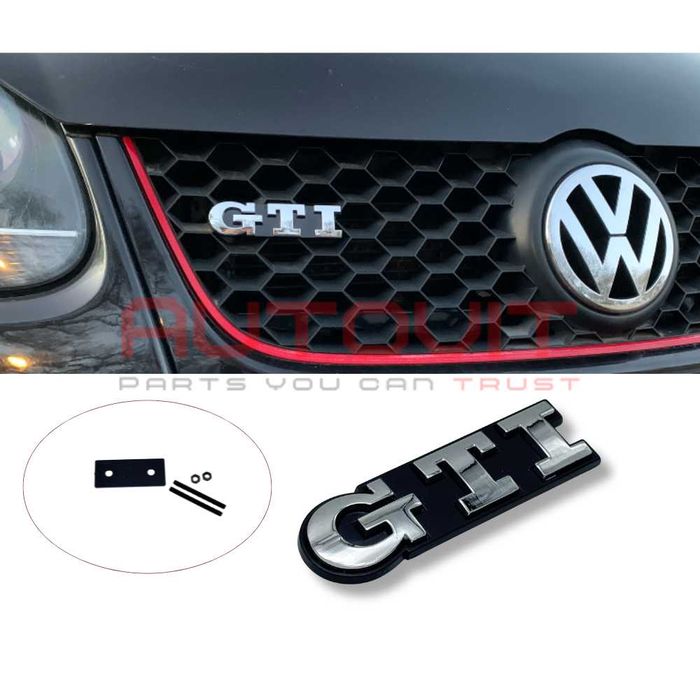 Емблема GTI за VW Golf, Passat, Polo