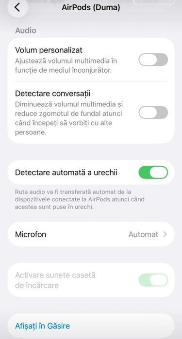 AirPods 4 cu ANC - originale, folosite foarte puțin